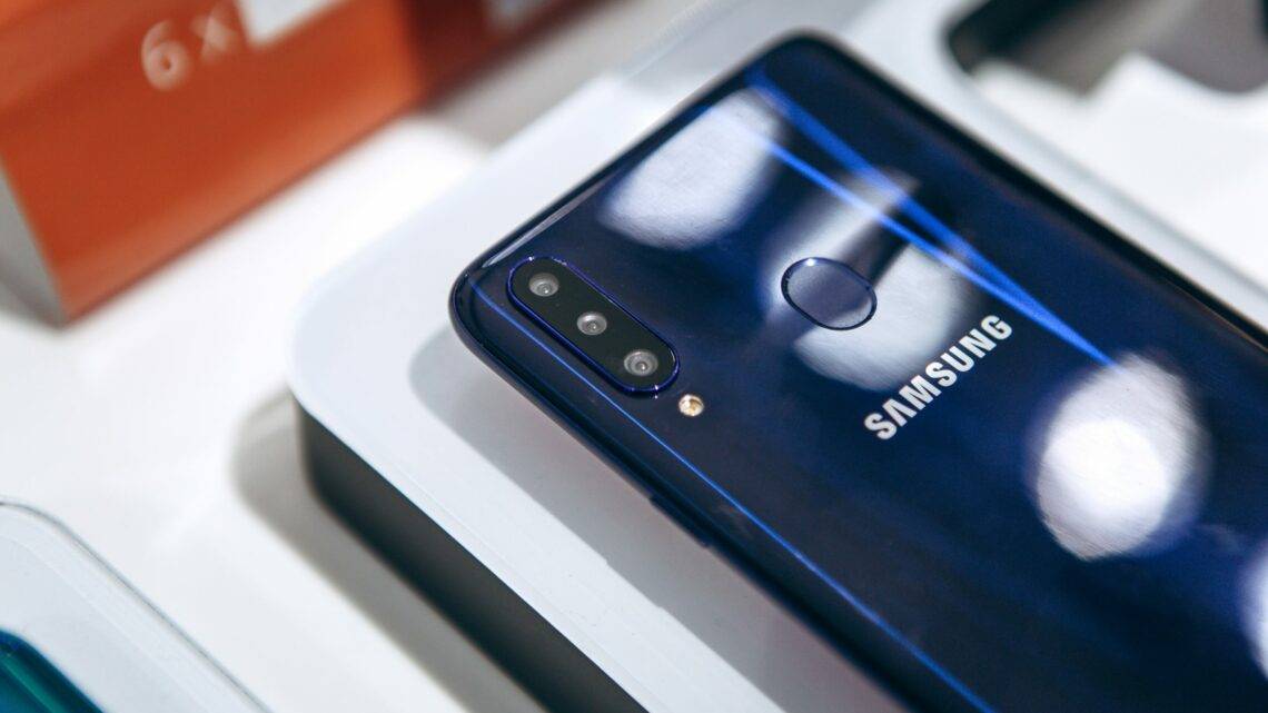 Samsung Smartphone Rückseite