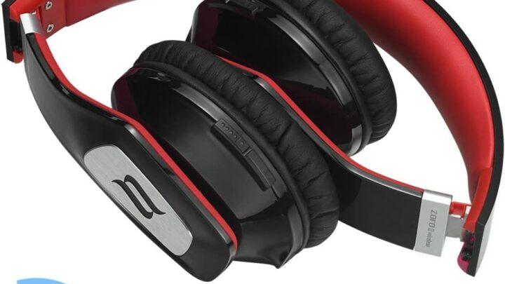 Noontec Zoro 2 On-Ear Kopfhörer in schwarz-rot
