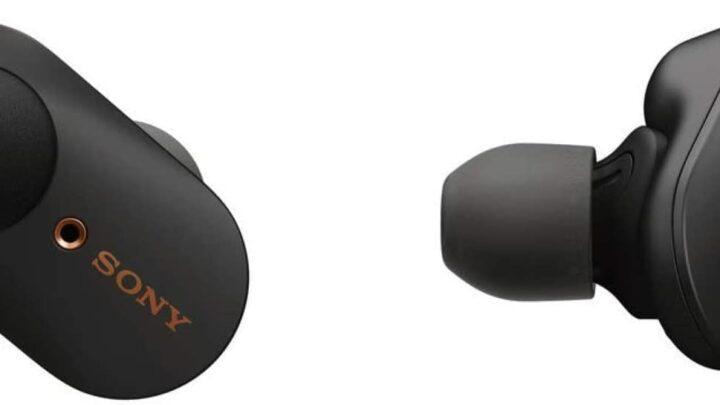 Sony In Ear Kopfhörer wf1000 in schwarz