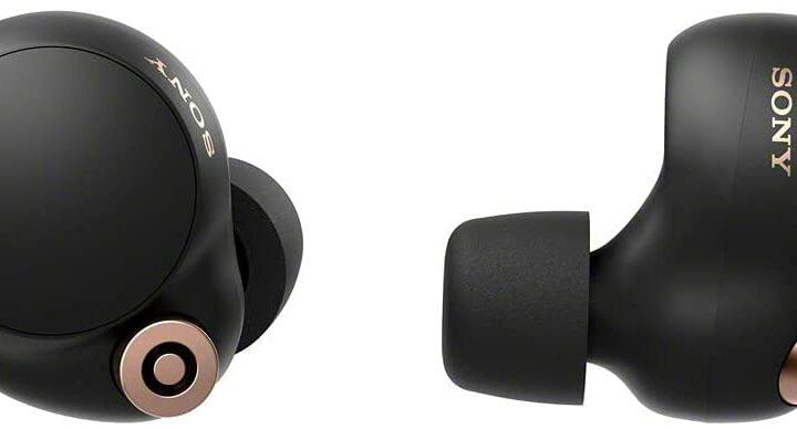 Sony WF1000xm4 In Ear Kopfhörer in schwarz