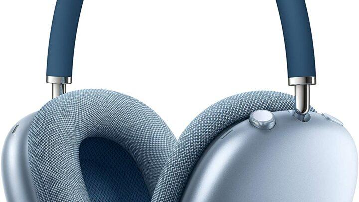 Apple AirPods Max Over-Ear Kopfhörer in der Farbe sky blau