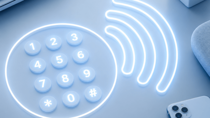 Symbolbild: Zahlenfolge 0201 zwischen Telefonvorwahl und Bluetooth-Verwechslung