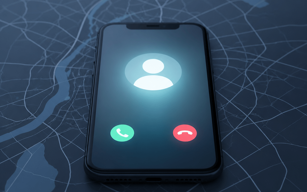 Symbolbild zur Vorwahl 0431 Deutschland: Smartphone mit eingehendem Anruf und regionaler Kennzeichnung
