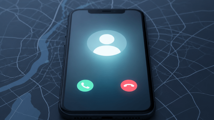 Symbolbild zur Vorwahl 0431 Deutschland: Smartphone mit eingehendem Anruf und regionaler Kennzeichnung